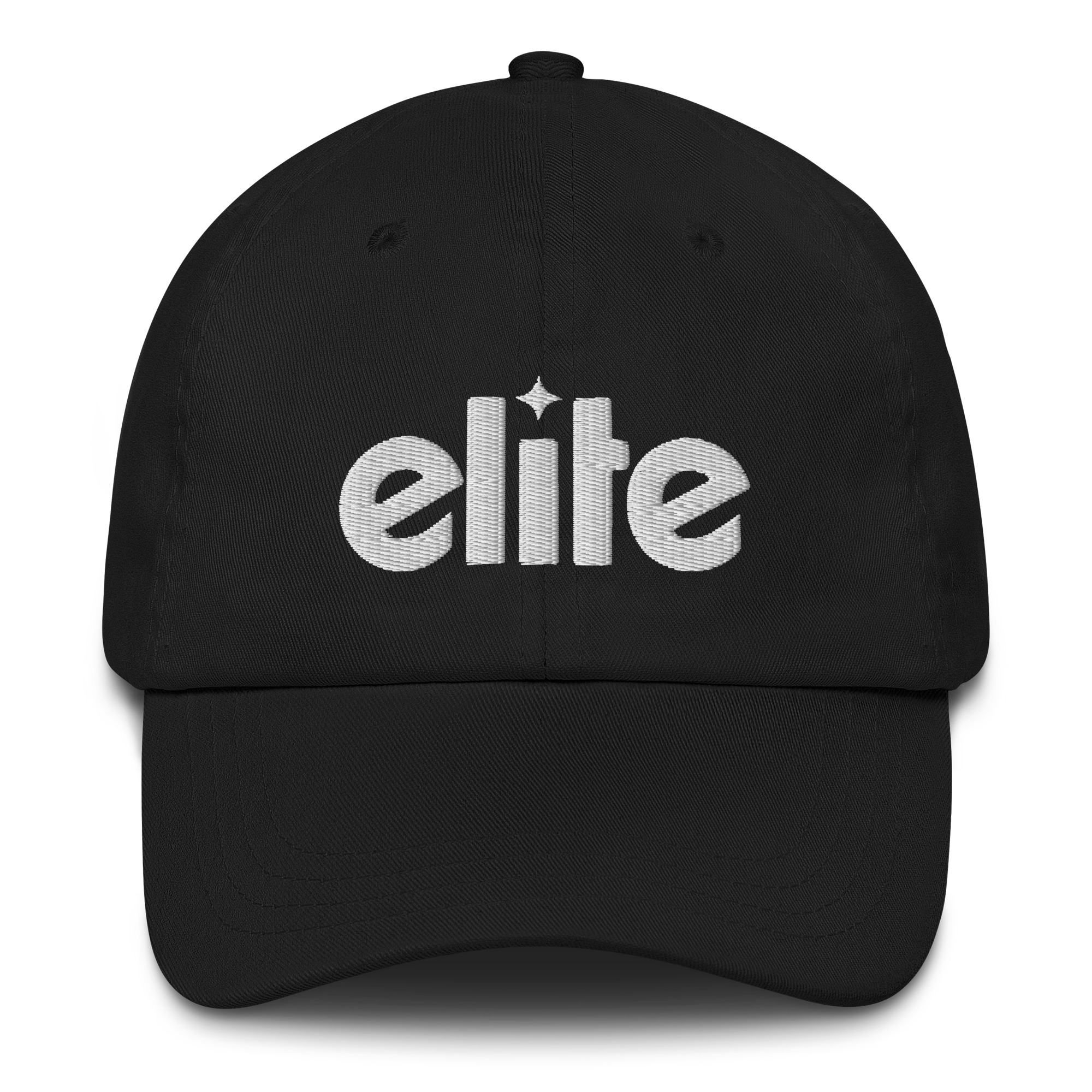 Elite Dad Hat - Black