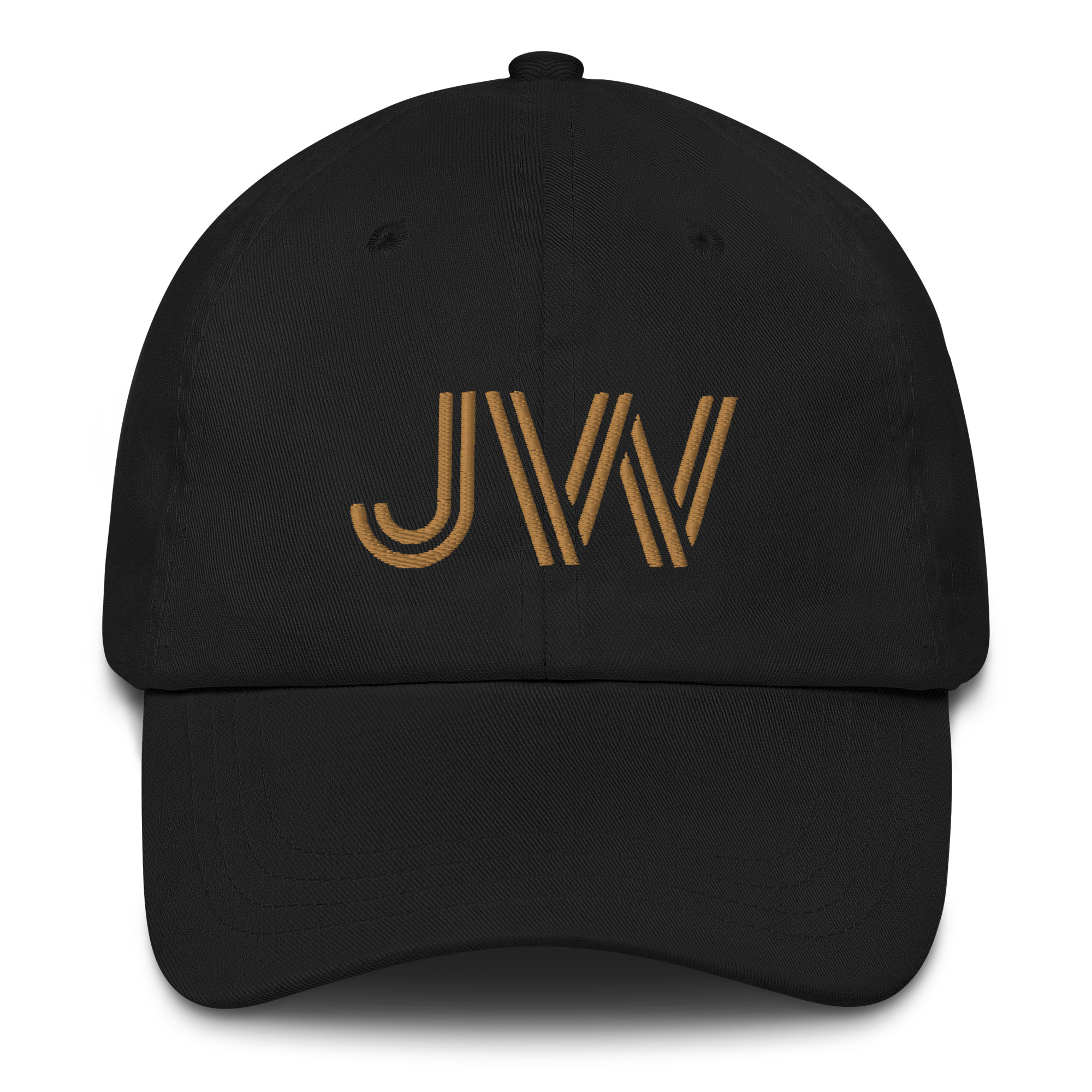 JW DJ Dad Hat - Gold Logo