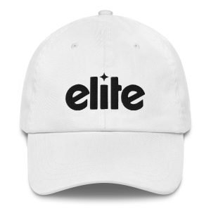 Elite Dad Hat - White