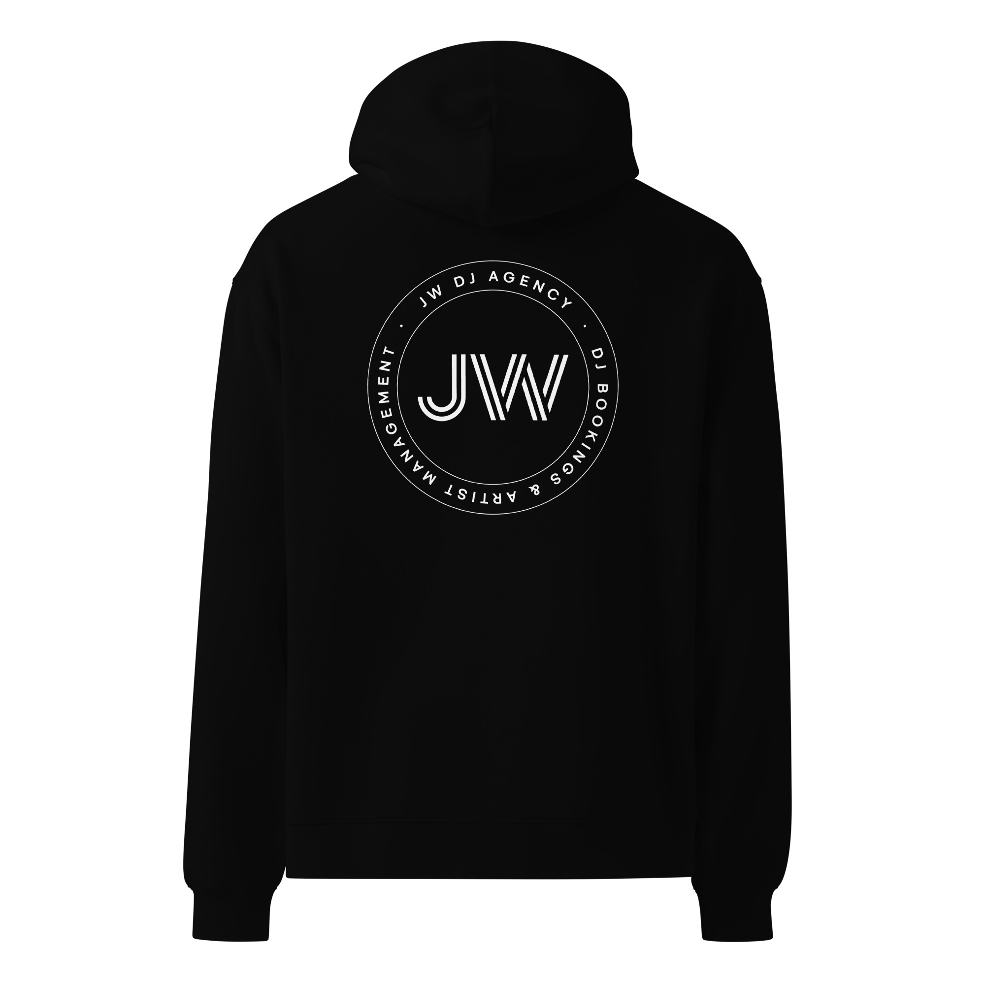 JW DJ Agency Oversized Hoodie - Image 2