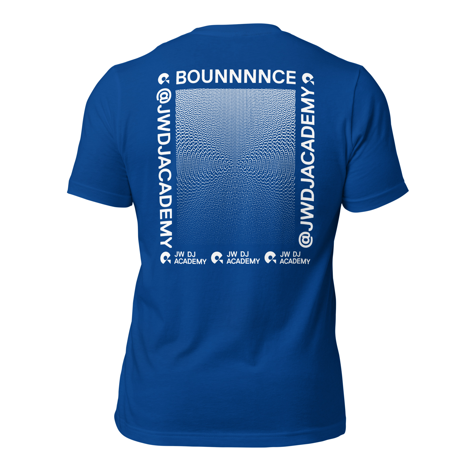 JW DJ Academy T-Shirt - Blue - Image 2